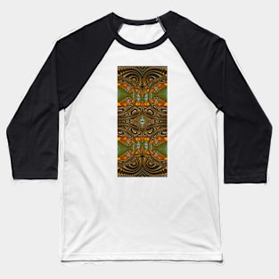 Serpent Mound Cymatics 35 Baseball T-Shirt